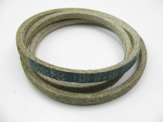 Dayco L342 GPL Industrial Accessory Drive Belt - 3/8'' X 42''