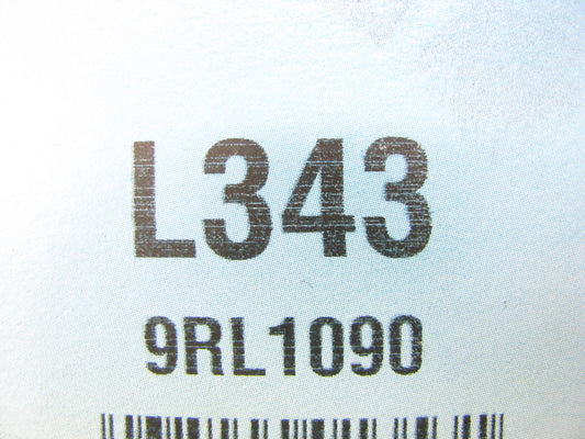 Dayco L343 Accessory Drive Belt - 3/8'' X 43''
