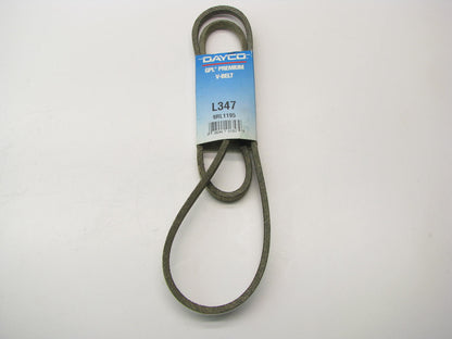 Dayco L347 Power Equipment Accessory Drive Belt - 3/8'' X 47''