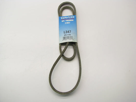 Dayco L347 Power Equipment Accessory Drive Belt - 3/8'' X 47''
