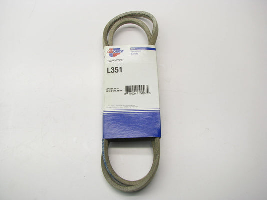 Dayco L351 Lawn & Garden Power Equipment Accessory Drive Belt - 3/8'' X 51''