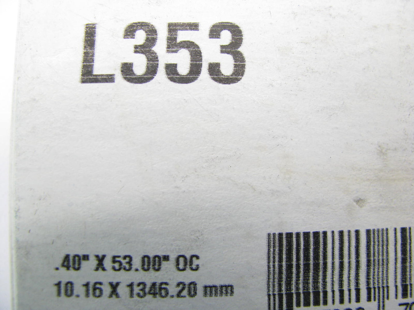 Dayco L353 Power Equipment Accessory Drive Belt - 3/8'' X 53''