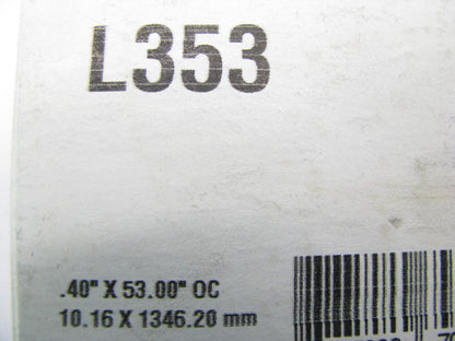 Dayco L353 Power Equipment Accessory Drive Belt - 3/8'' X 53''
