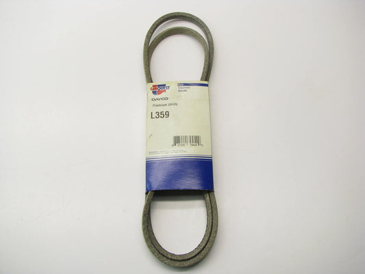 Dayco L359 Lawn & Garden Power Equipment Accessory Drive Belt - 3/8'' X 59''