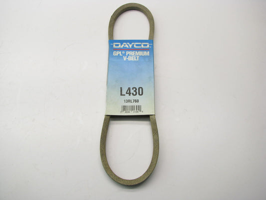 Dayco L430 GPL Industrial Accessory Drive Belt - 1/2'' X 30''