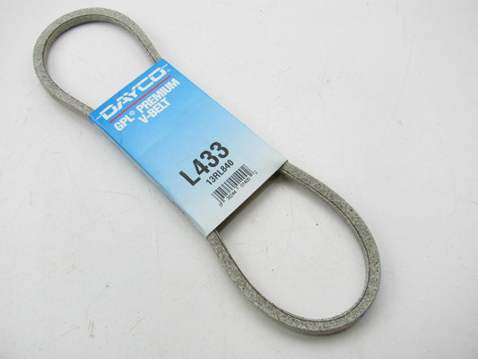 Dayco L433 GPL Industrial Accessory Drive Belt - 1/2'' X 33''