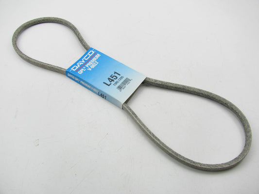 Dayco L451 GPL Industrial Accessory Drive Belt - 1/2'' X 51''