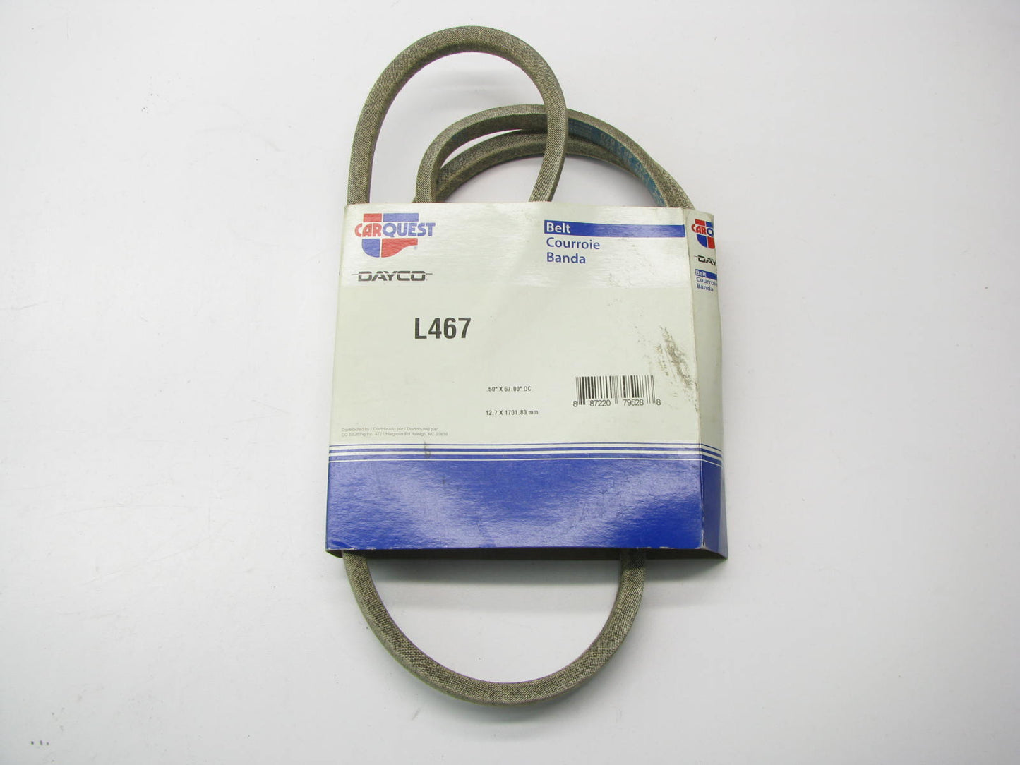 Dayco L467 Power Equipment Accessory Drive Belt - 1/2'' X 67''