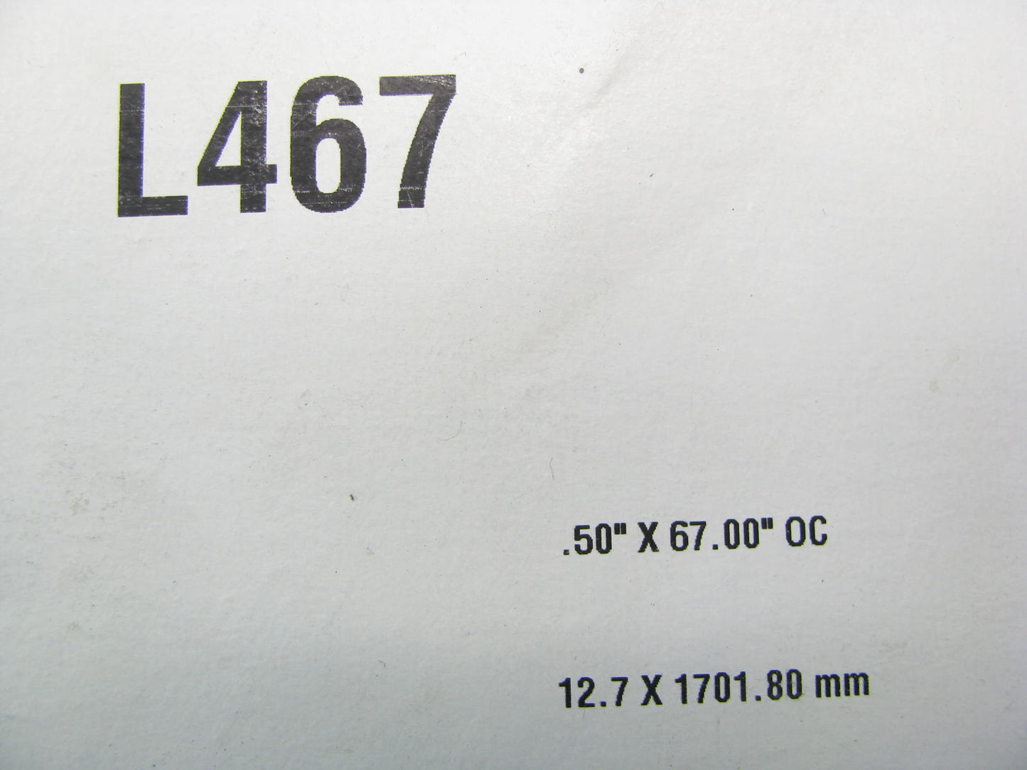 Dayco L467 Power Equipment Accessory Drive Belt - 1/2'' X 67''