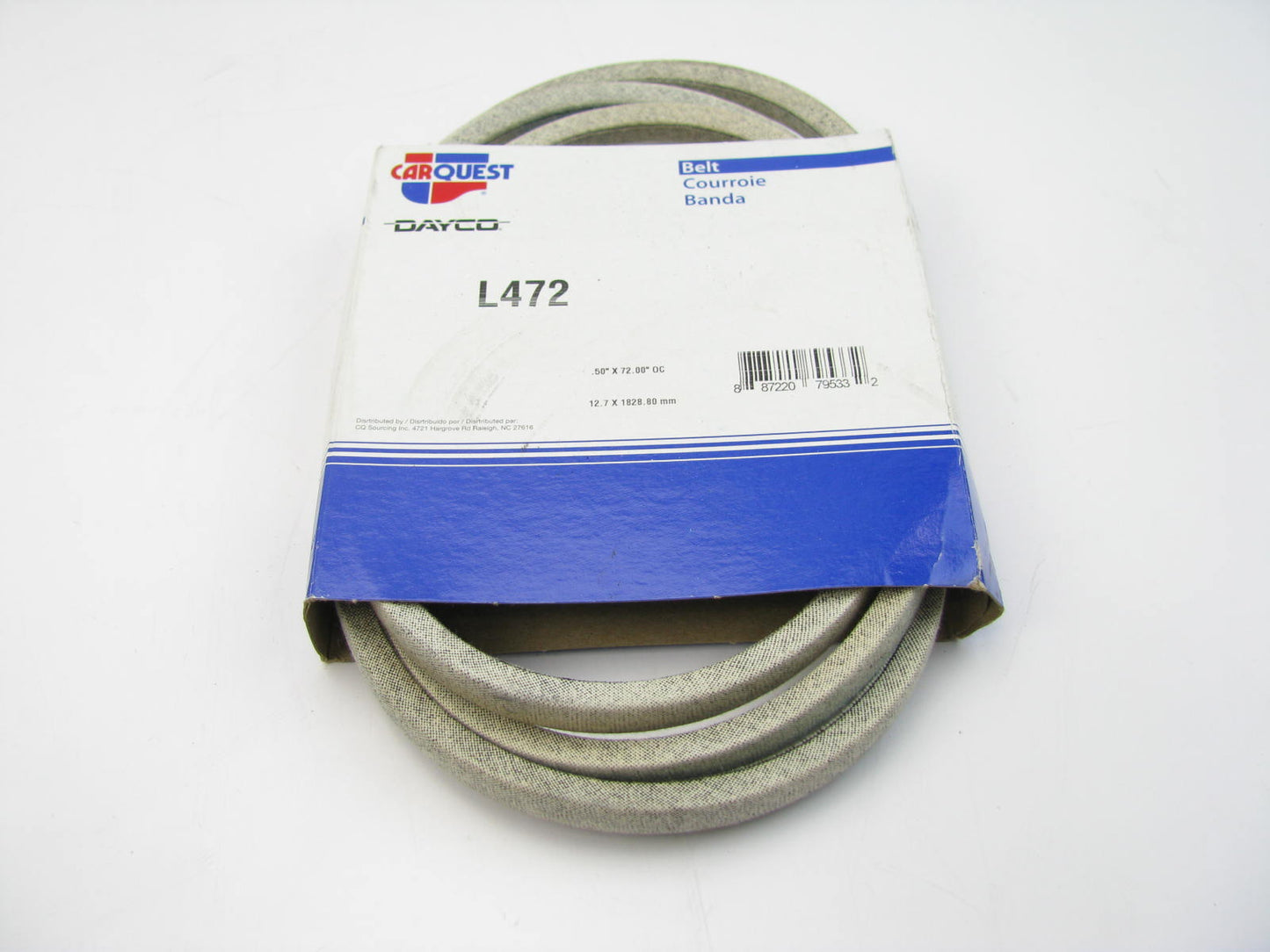 Dayco L472 Power Equipment Accessory Drive Belt - 1/2'' X 72''