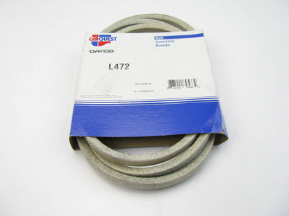 Dayco L472 Power Equipment Accessory Drive Belt - 1/2'' X 72''