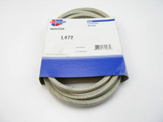 Dayco L472 Power Equipment Accessory Drive Belt - 1/2'' X 72''