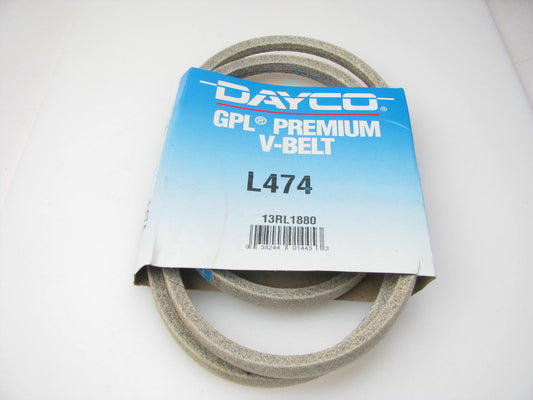 Dayco L474 Lawn & Garden Power Equipment Accessory Drive Belt - 1/2'' X 74''