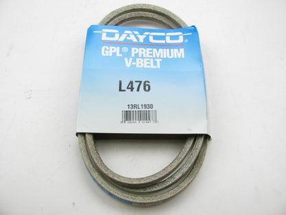 Dayco L476 Lawn & Garden Power Equipment Accessory Drive Belt - 1/2'' X 76''