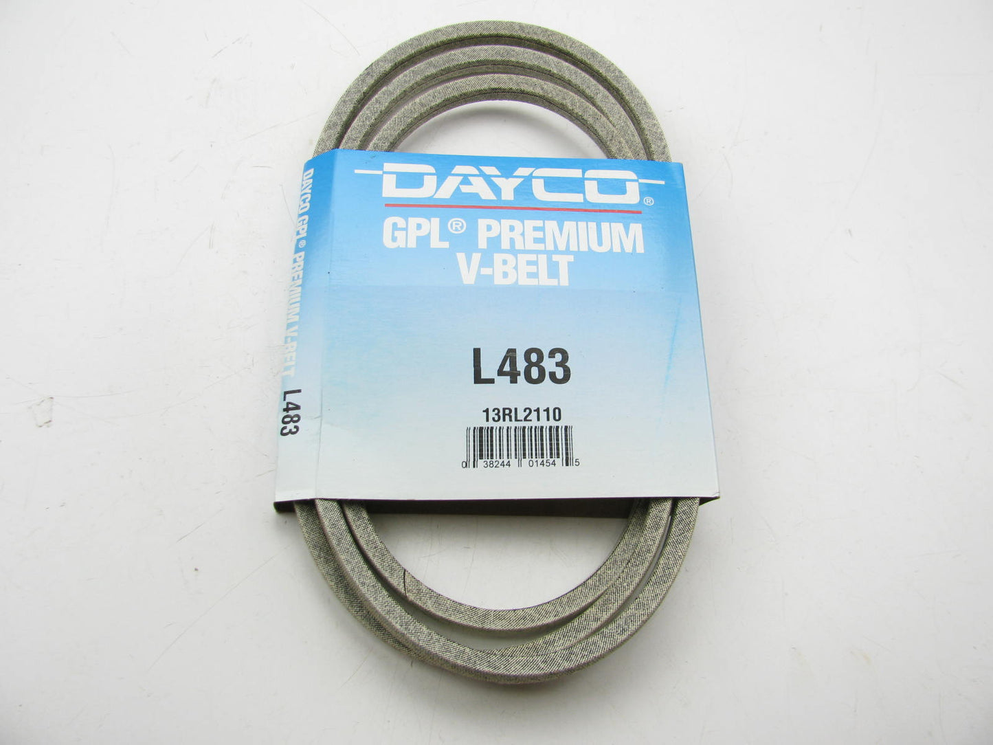 Dayco L483 Power Equipment Accessory Drive Belt - 1/2'' X 83''