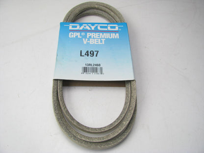 Dayco L497 Power Equipment Accessory Drive Belt - 1/2'' X 97''