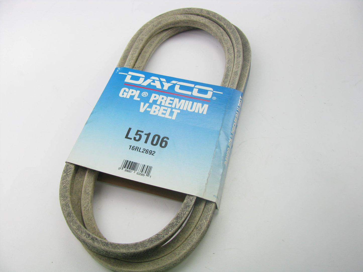 Dayco L5106 Aramid GPL Power Equipment Accessory Drive Belt - 5/8'' X 106''