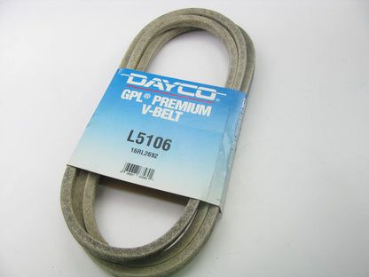 Dayco L5106 Aramid GPL Power Equipment Accessory Drive Belt - 5/8'' X 106''