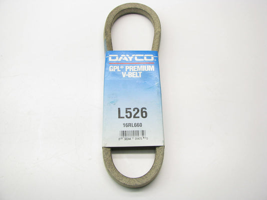Dayco L526 Power Equipment Accessory Drive Belt - 21/32'' X 26''