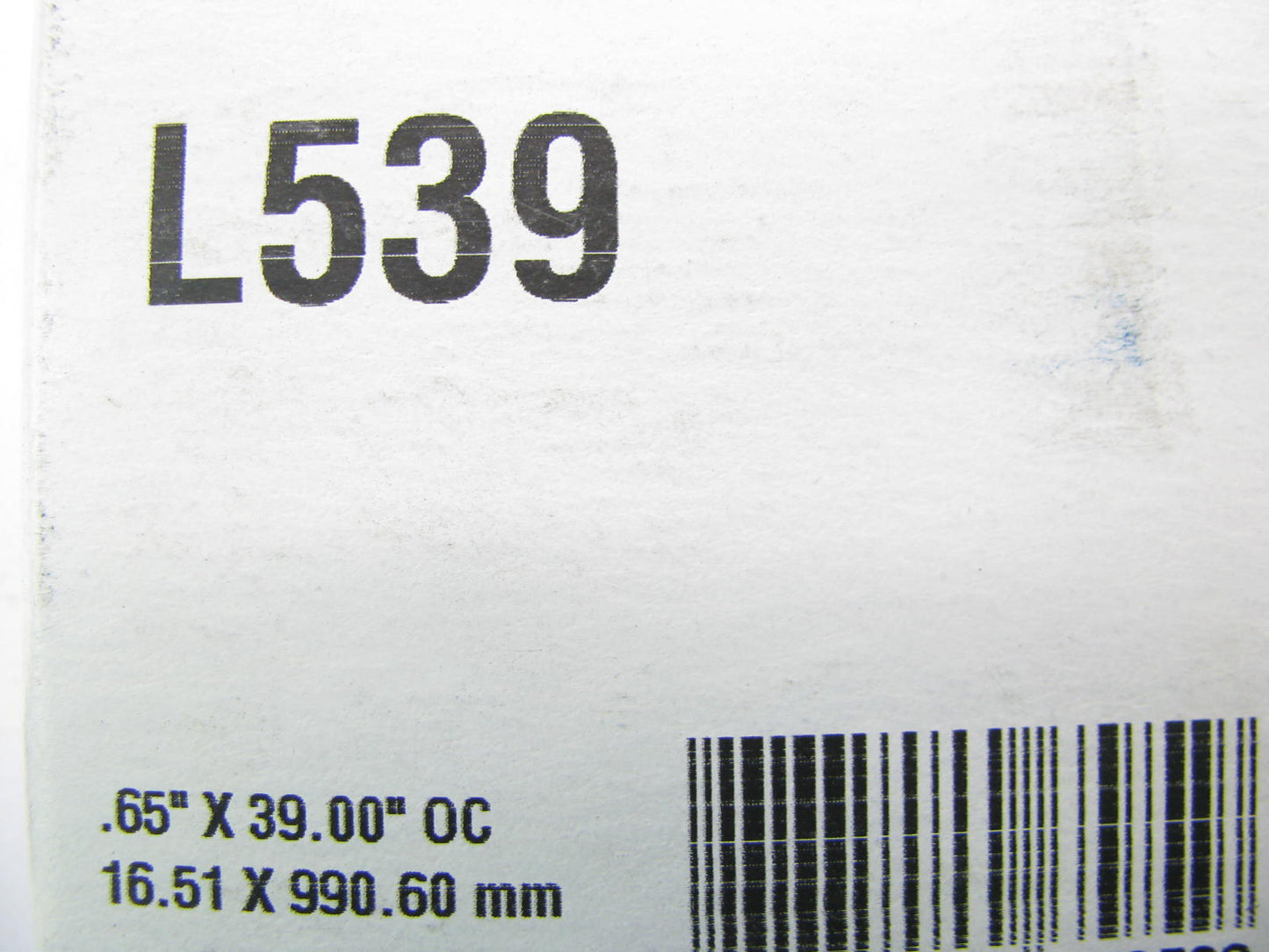 Dayco L539 GPL Industrial Accessory Drive Belt - 5/8'' X 39''
