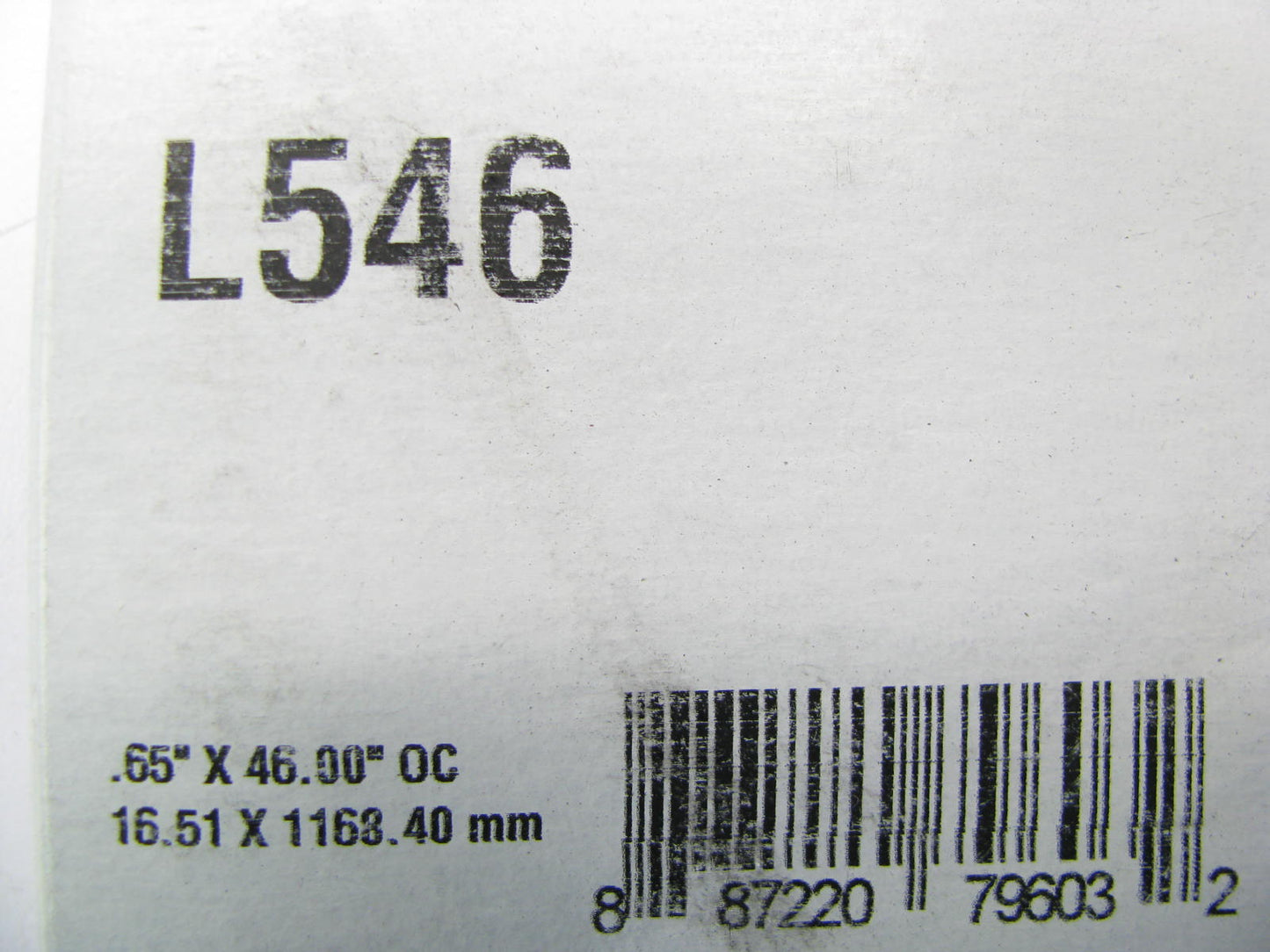 Dayco L546 GPL Power Equipment Accessory Drive Belt - 5/8'' X 46''