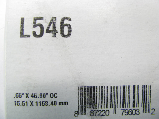 Dayco L546 GPL Power Equipment Accessory Drive Belt - 5/8'' X 46''