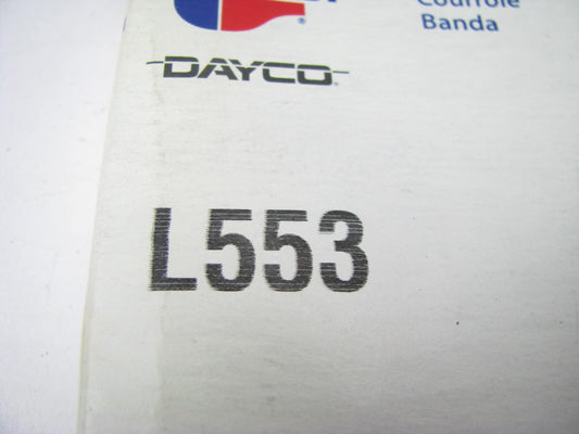 Dayco L553 Power Equipment Accessory Drive Belt - 21/32'' X 53''