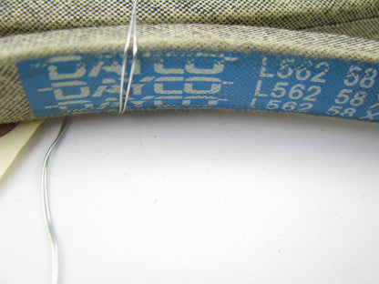 Dayco L562 Power Equipment Accessory Drive Belt - 21/32'' X 62''