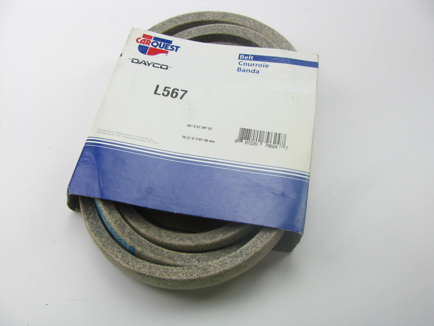 Dayco L567 Power Equipment Accessory Drive Belt - 21/32'' X 67''