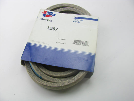Dayco L567 Power Equipment Accessory Drive Belt - 21/32'' X 67''