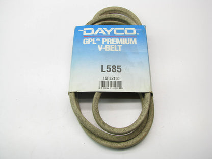 Dayco L585 GPL Industrial Accessory Drive Belt - 5/8'' X 85''