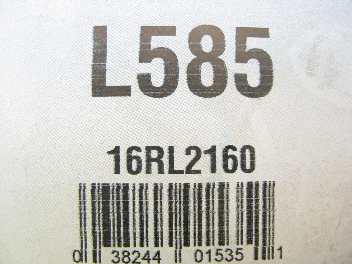 Dayco L585 GPL Industrial Accessory Drive Belt - 5/8'' X 85''