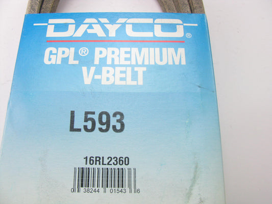Dayco L593 Industrial Accessory Drive Belt - 21/32'' X 93''
