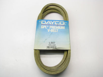 Dayco L597 GPL Industrial Accessory Drive Belt - 5/8 X 97''