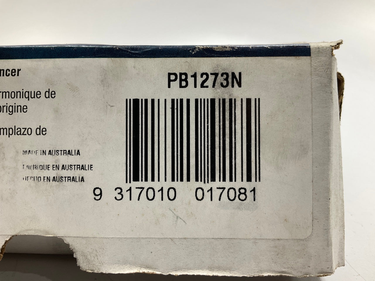 Dayco PB1273N Engine Harmonic Balancer For 1993-1997 Nissan Altima KA24DE
