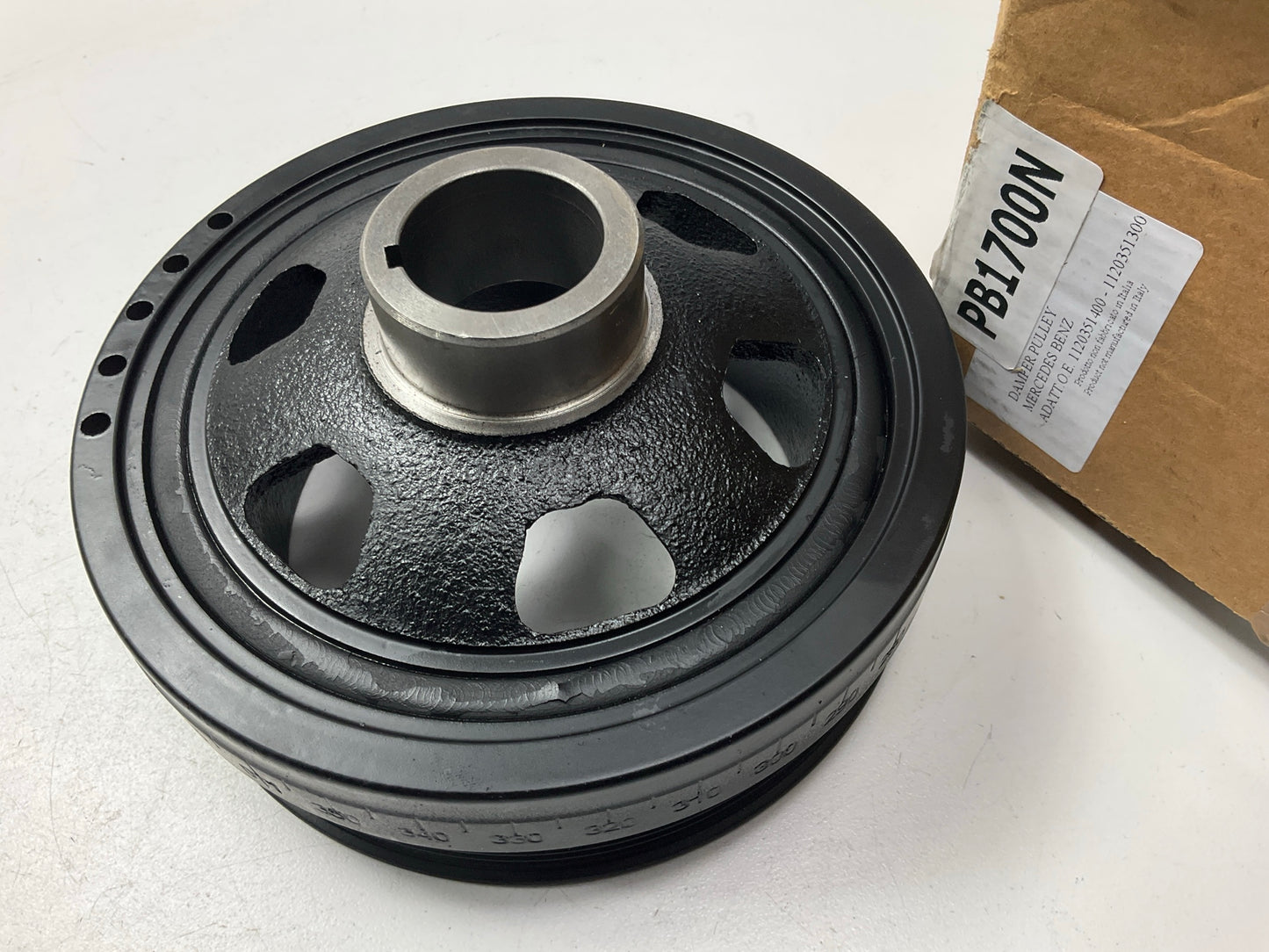 Dayco PB1700N Engine Harmonic Balancer - Replaces Mercedes 1120351400 1120351300