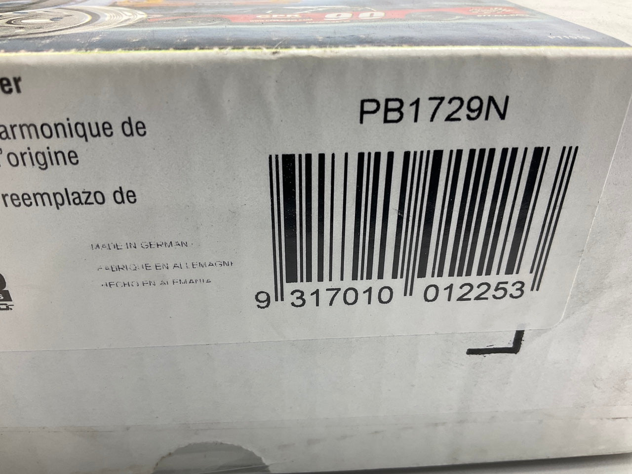Dayco PB1729N Engine Harmonic Balancer, Made In Germany, Replace BMW 11237568345