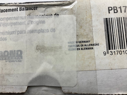 Dayco PB1742N Engine Harmonic Balancer, Made In Germany, 01-05 Passat 1.8L Turbo