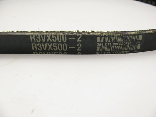 Dayco R3VX500-2 Industrial VX-Wedge Banded Accessory Drive Belt - 0.74'' X 50''