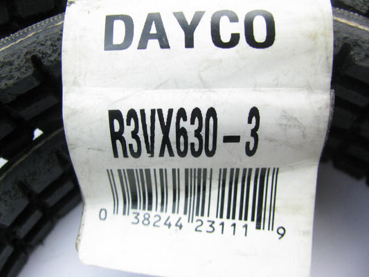 Dayco R3VX630-3 Banded Power Wedge Accessory Drive Belt - 1.125'' X 63'' Long