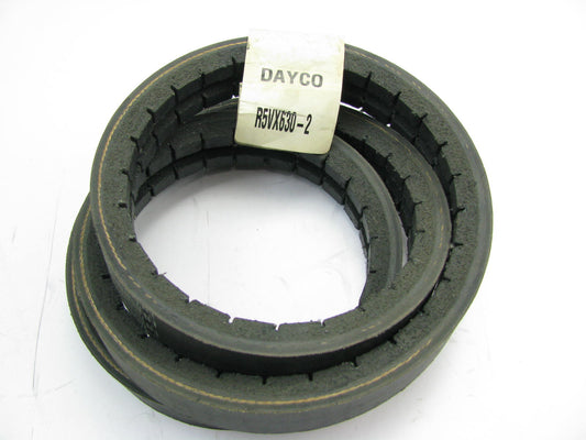 Dayco R5VX630-2 Industrial VX-Wedge Banded Accessory Drive Belt - 1.25'' X 62.75''