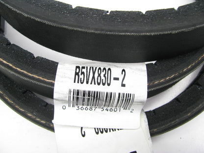 Dayco R5VX830-2  Banded VX Wedge Industrial Belt,  Length: 82.75'' Top  1.25''