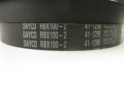 Dayco RBX100-2 Banded BX Section Accessory Drive Belt - 1.3125'' X 103.9'' Long
