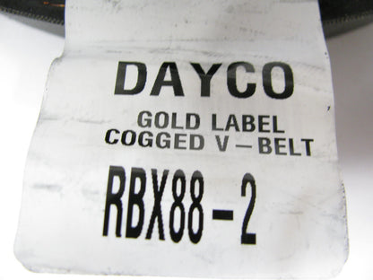 Dayco RBX88-2 Banded Cogged Belt