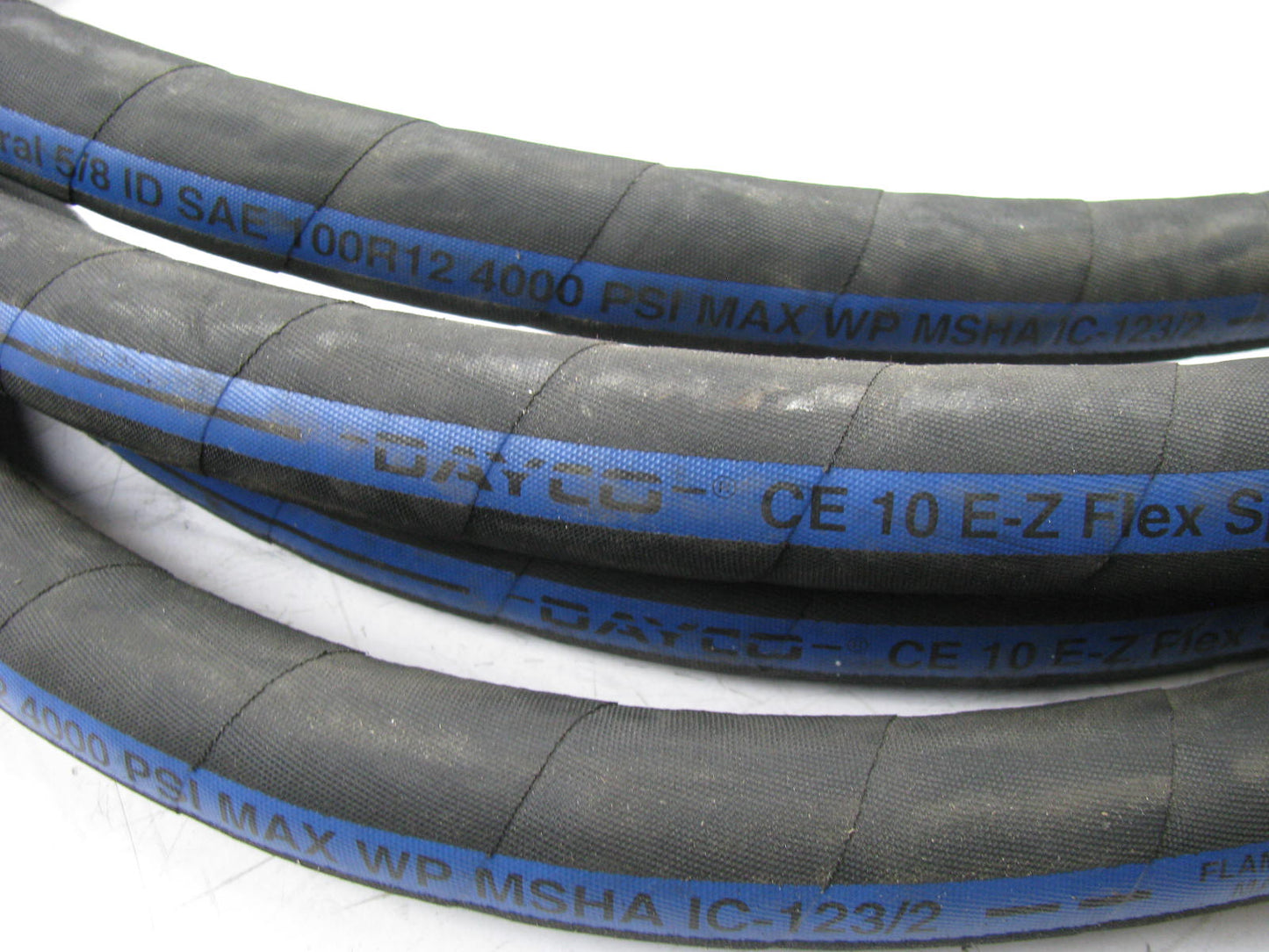 Dayco SAE 100R 12-320 High Pressure Hyradulic Hose 4000 PSI 5/8'' ID X 25' Long