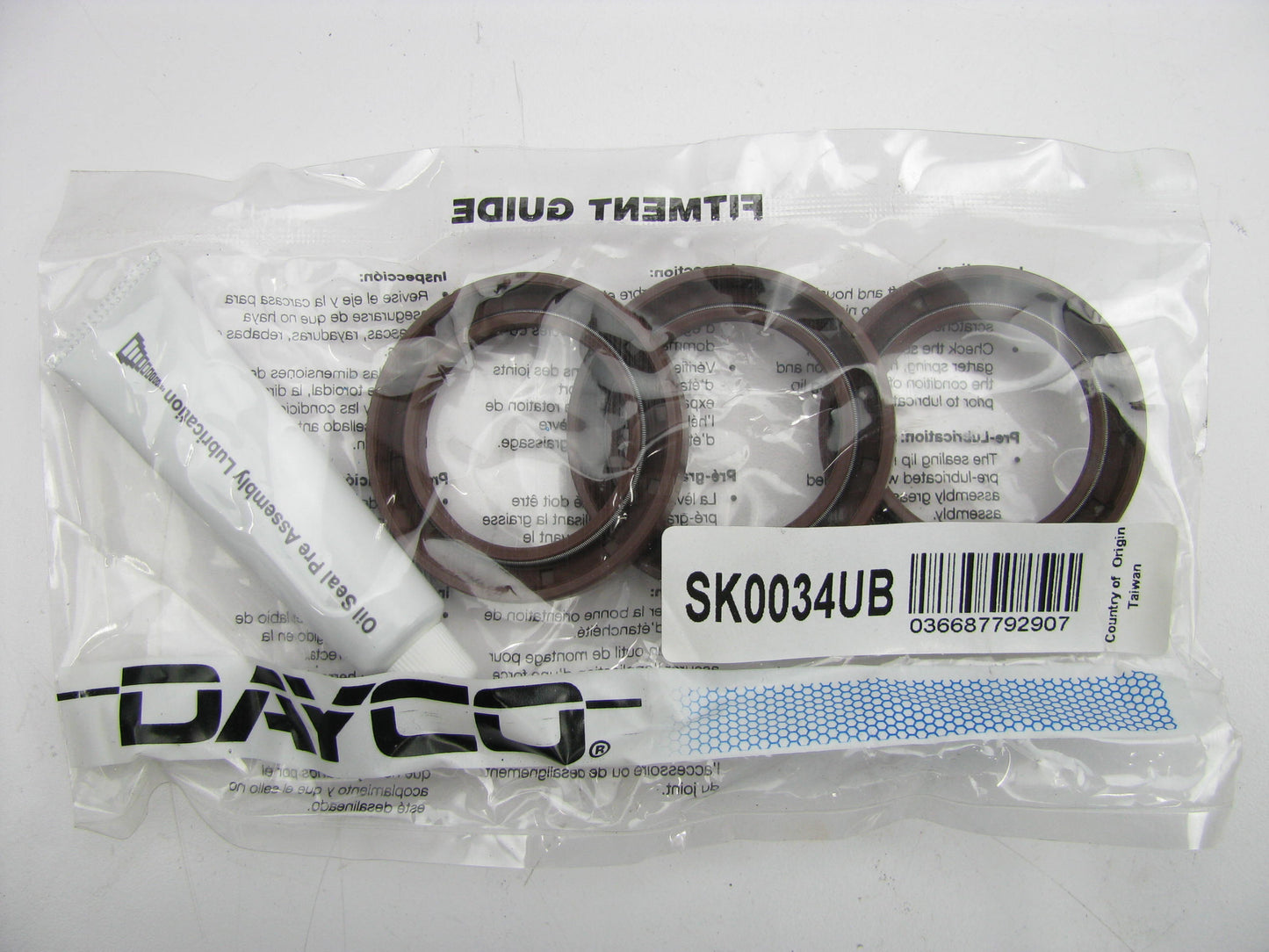 Dayco SK0034 Engine Timing Seal Kit For 1995-2002 Kia Sportage 2.0L
