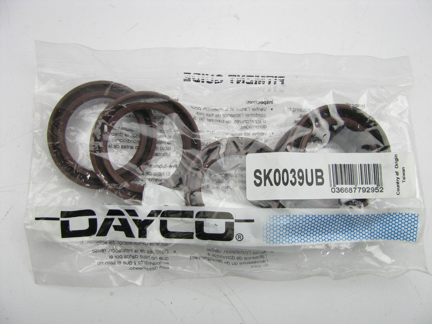 Dayco SK0039 Engine Timing Seal Kit for 1996-2002 Volkswagen 2.0L