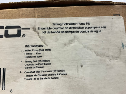 Dayco WP139K1A Engine Timing Belt Kit With Water Pump