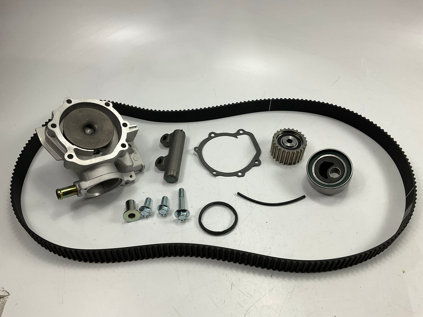 MISSING IDLER Dayco WP172K3A Engine Timing Belt Kit With Water Pump, &Tensioner