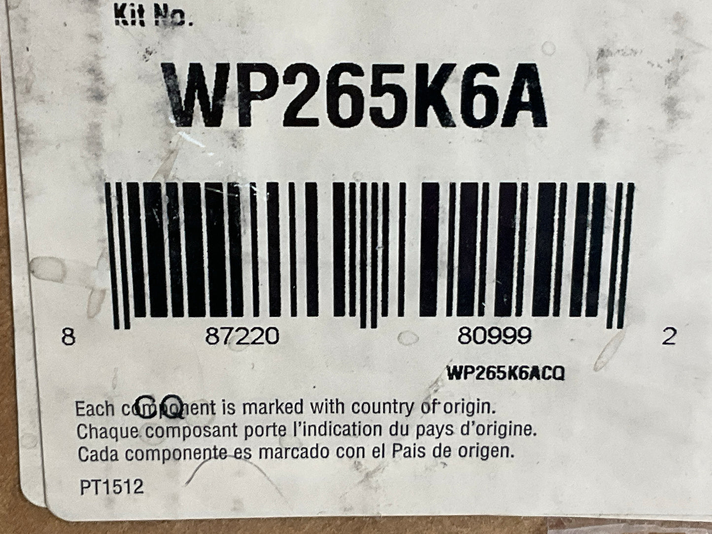 Dayco WP265K6A Engine Timing Belt Kit W/ Water Pump & Timing Cover